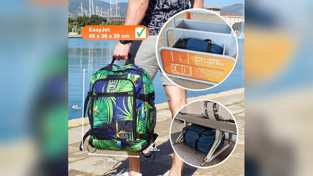How Big is 45 35 20 Cm Backpack