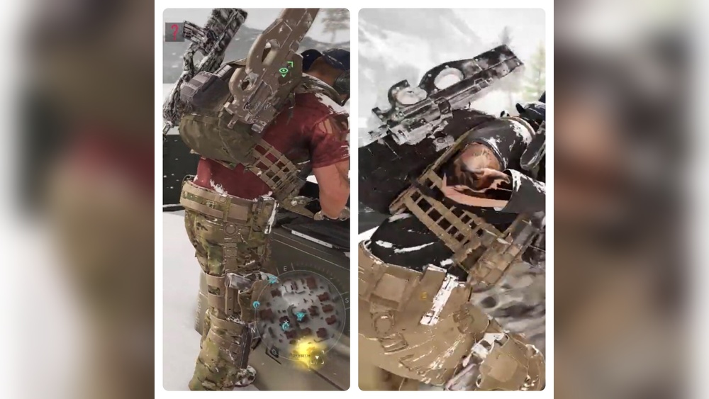 How Do Ghost Recon Guys Have Guns on Their Backpack