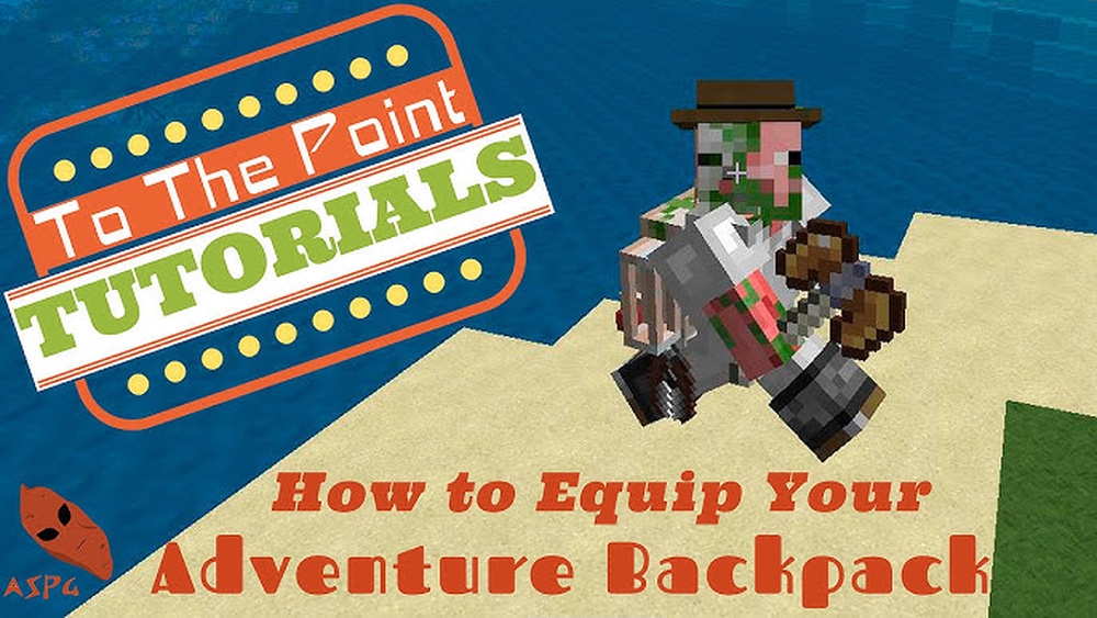 How Do You Equip a Backpack in Adventure Backpack Mod
