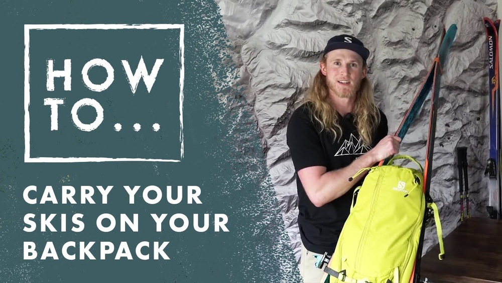 How to Carry Your Skis on a Backpack