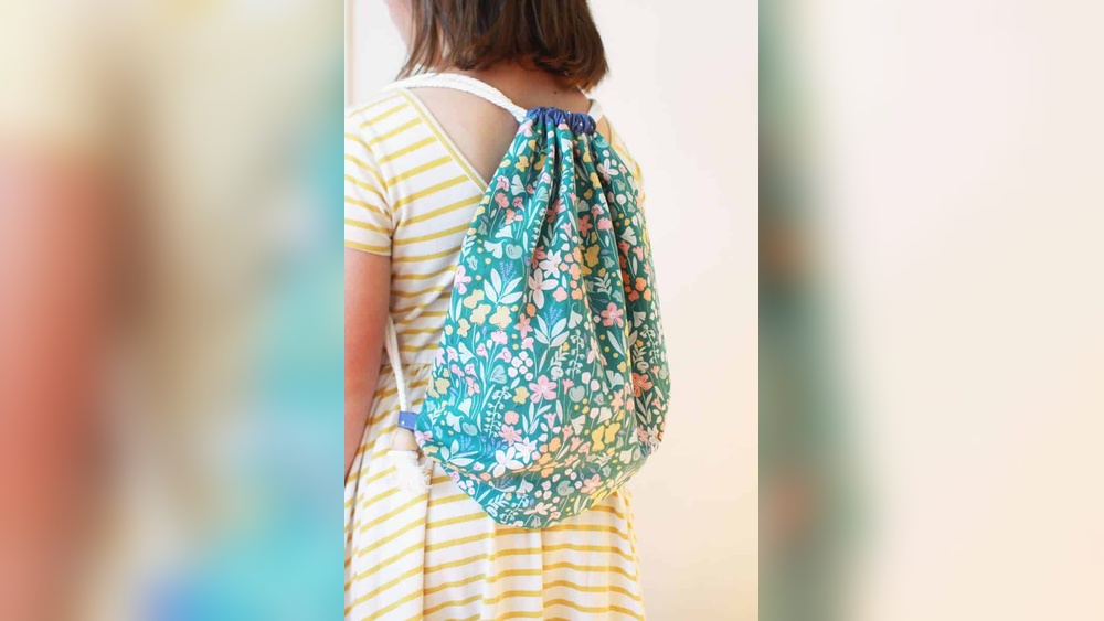 How to Sew a Drawstring Backpack