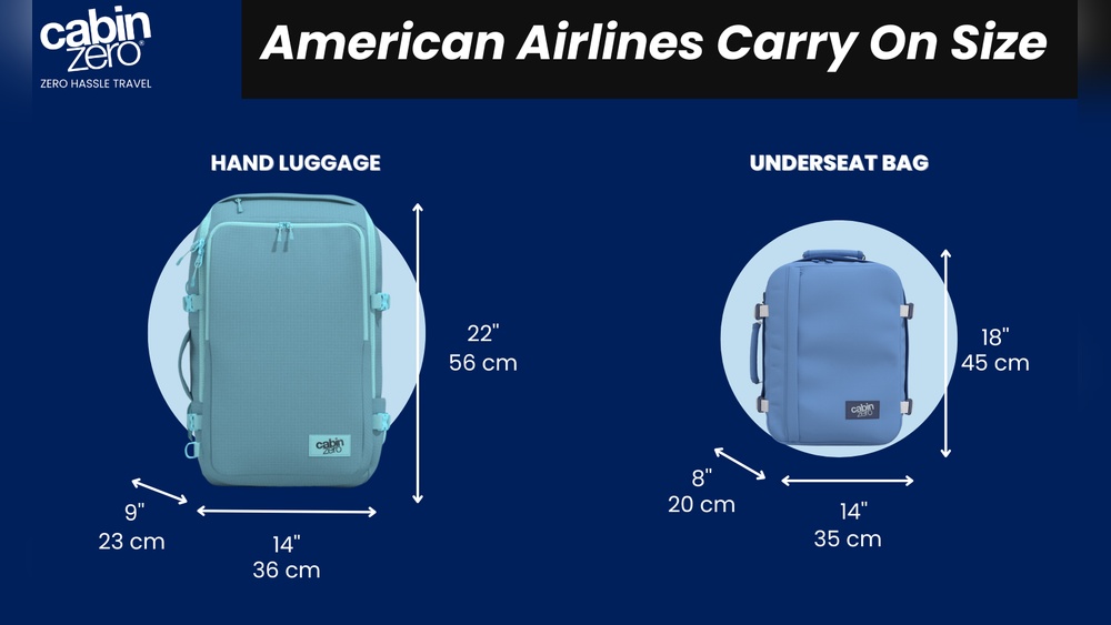 What Size Backpack is Ok Carry on American Airlines