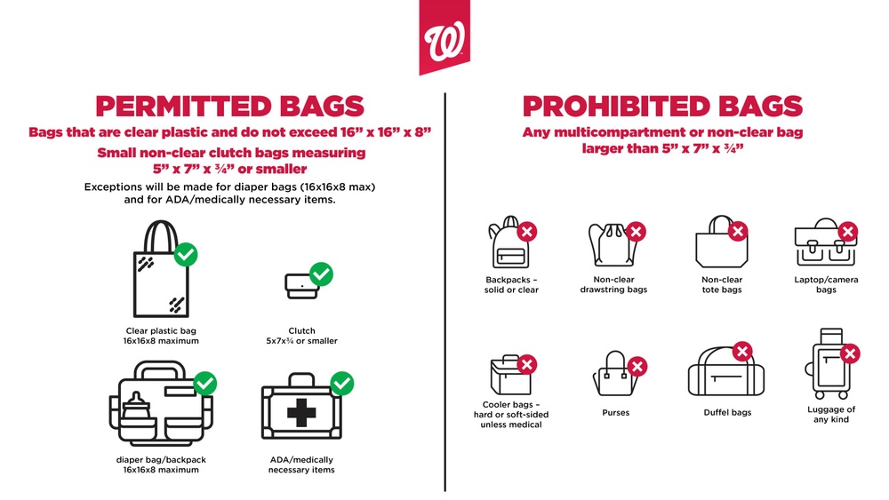 Why Cannot Bring Backpack into Nationals Stadium: Essential Rules Explained