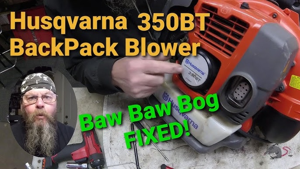 Why is My Husqvarna Backpack Blower Bogging down