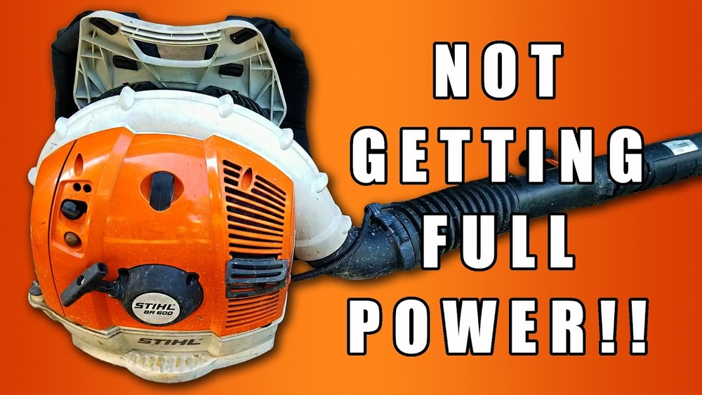 Why is My Stihl Backpack Blower Losing Power