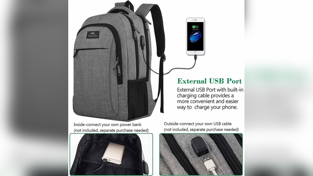 Why is There a Usb Port on My Backpack